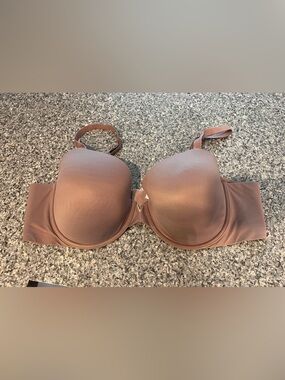 Victoria's Secret Perfect Coverage Bra - 44C - Mauve/Brown/Taupe